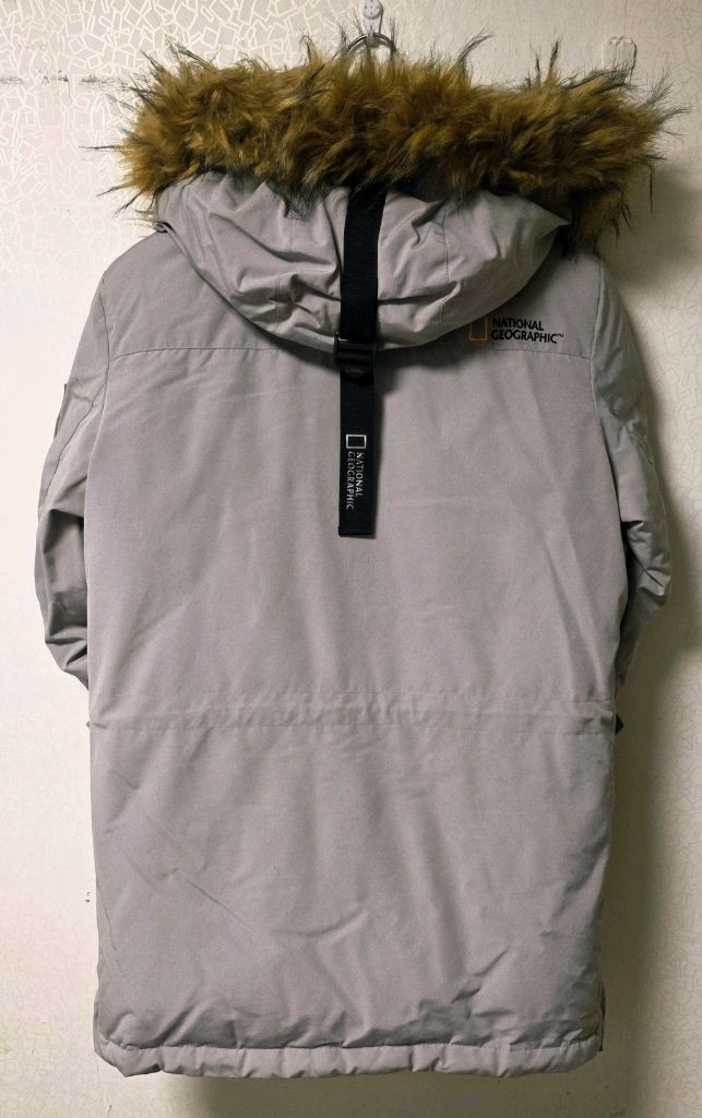 내셔널지오그래픽 벨루가 덕다운점퍼 야상패딩 남성 M(95~100)--2