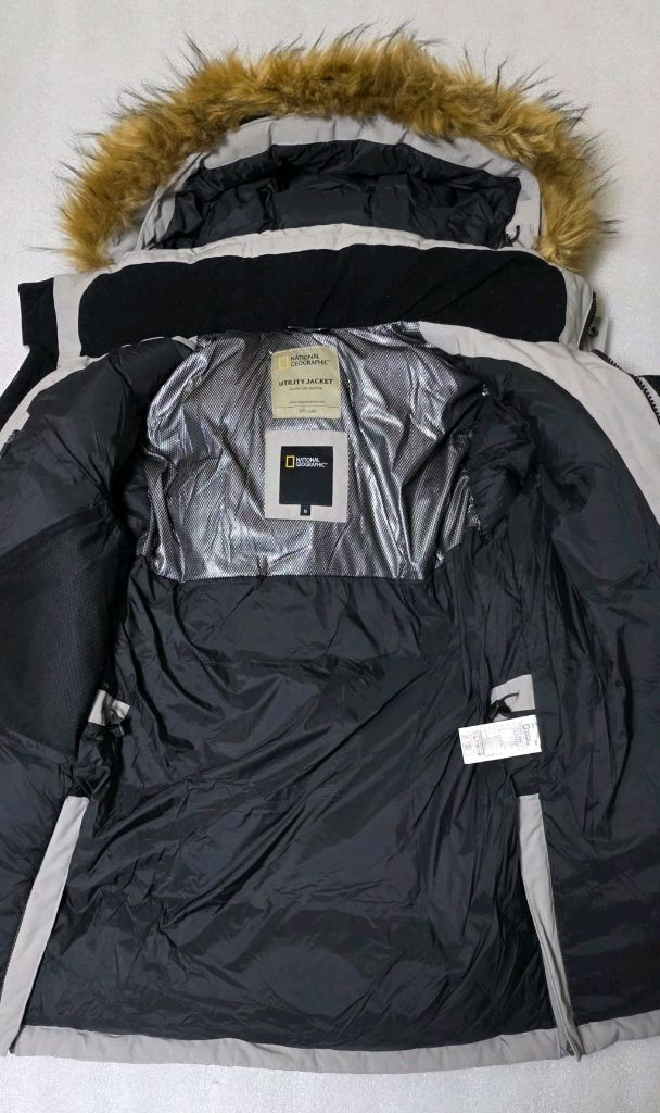 내셔널지오그래픽 벨루가 덕다운점퍼 야상패딩 남성 M(95~100)--3