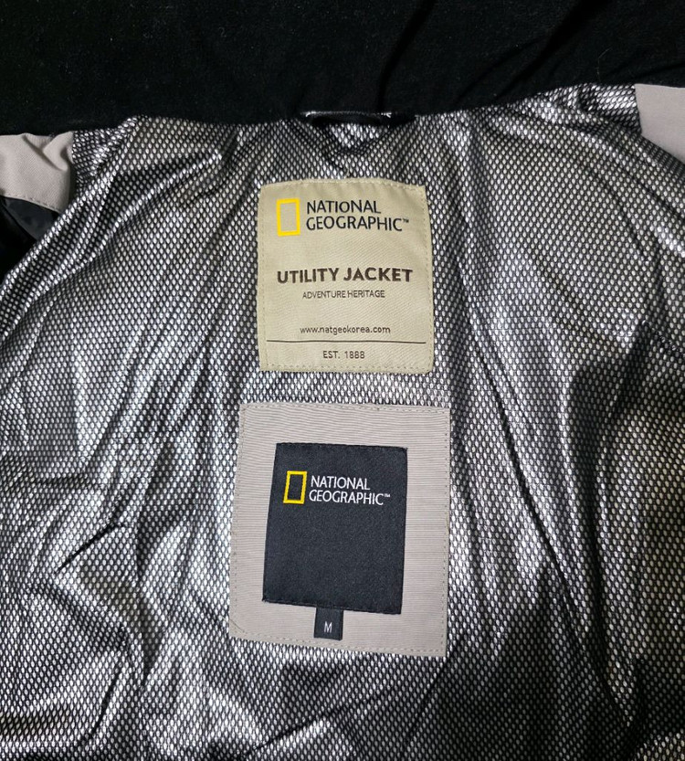 내셔널지오그래픽 벨루가 덕다운점퍼 야상패딩 남성 M(95~100)--6