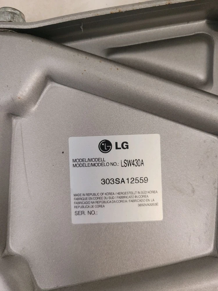 엘지 tv 벽걸이 브라켓 LSW430A 이미지