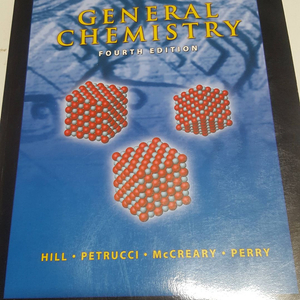 GENERAL CHEMISTRY 4TH EDITION 자유아카데미 서강대교재 원서입니다.