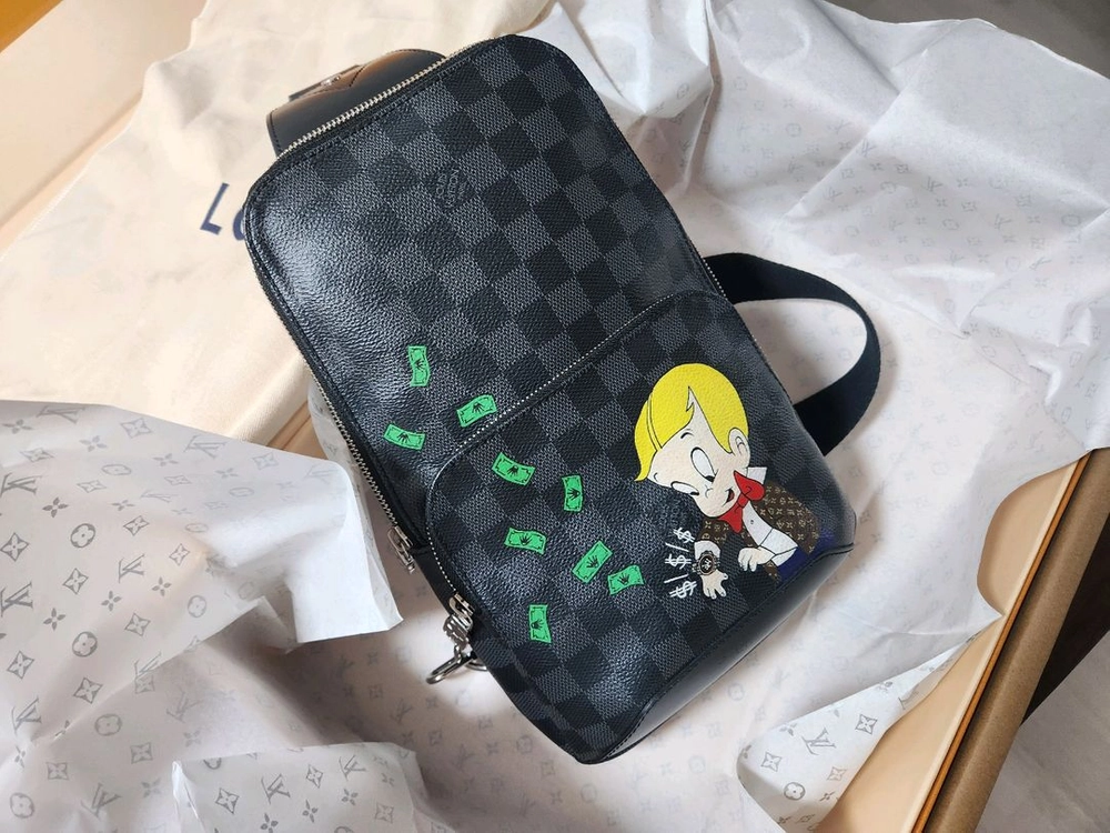 정품 루이비통 다미에 슬링백 마카쥬 판매합니다 이미지