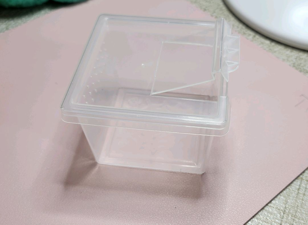 (20개일괄)투명 곤충 채집통 브리딩박스 미니사육장 밀웜 유충 보관 거미--1