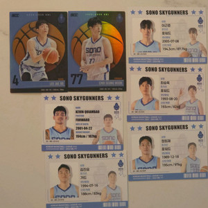 25-26 KBL 카드 소노 일괄