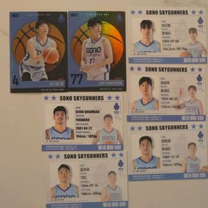 25-26 KBL 카드 소노 일괄