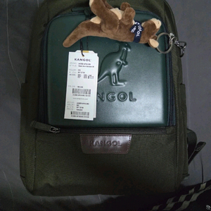 캉골 초등학생 가방 실내화 가방 텍도안뗀 새거 팝니다