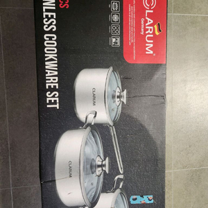 클라룸 IH 스텐 냄비 6종 세트