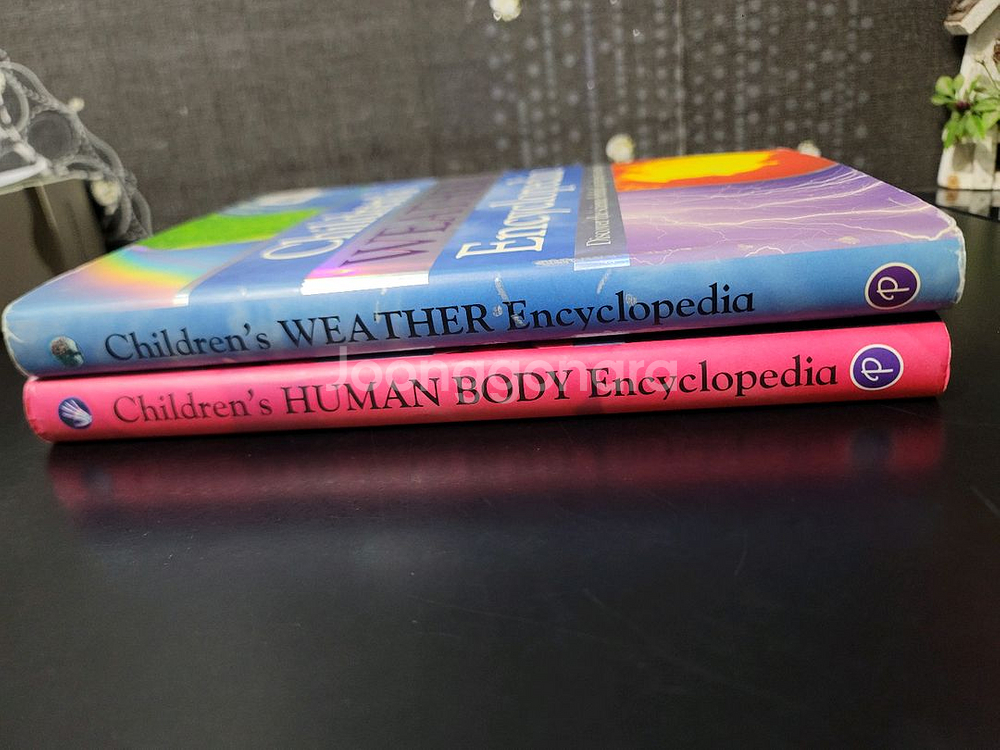 어린이 인체/날씨 백과사전(영어 2권) 세트 일괄--2