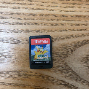 (알칩)닌텐도스위치 레츠고피카츄 타이틀
