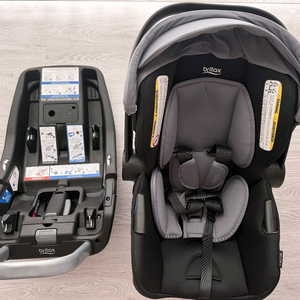 브라이텍스 윌로우 S 바구니 카시트 + 보호매트, 후방거울