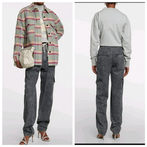 이자벨마랑에뚜왈 비아마오 밴딩 면바지