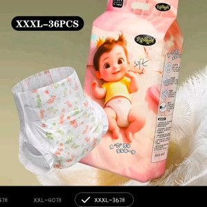 테무산 XXXL 기저귀 36개입
