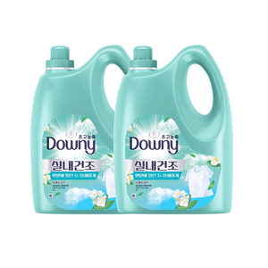 다우니 섬유유연제 실내건조 4L x 2개