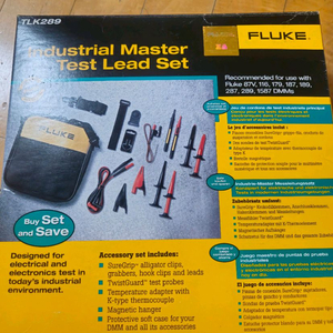 새상품)플루크 fluke TLK289 산업용 테스트 리드 세트