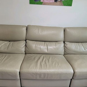 한샘 리클라이너 3인쇼파