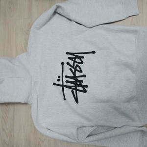 (M) 스투시 애쉬헤더 후드집업