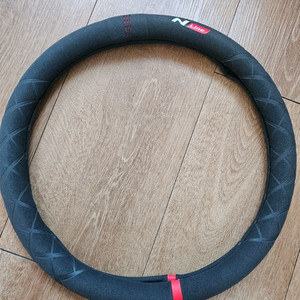 (새상품) 현대자동차 N line (엔라인, N라인) 핸들커버 판매합니다. 이미지