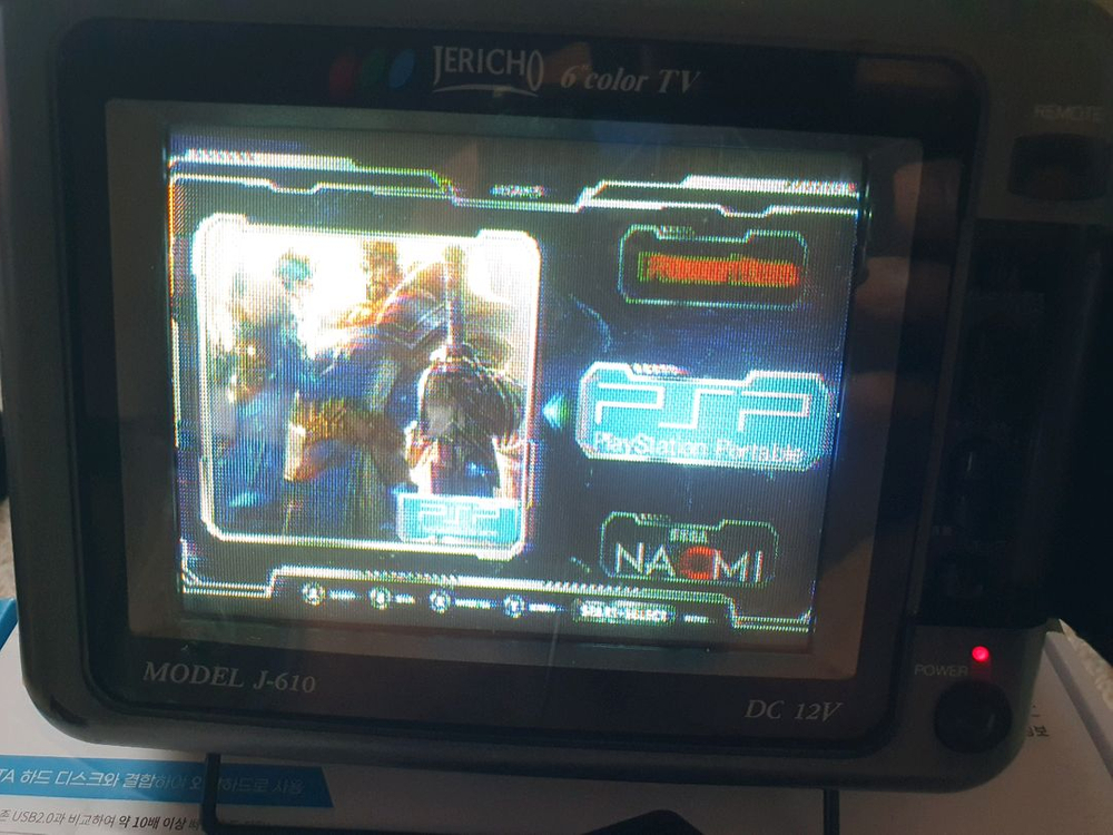 레트로 게임용 6인치 CRT tv 판매--2
