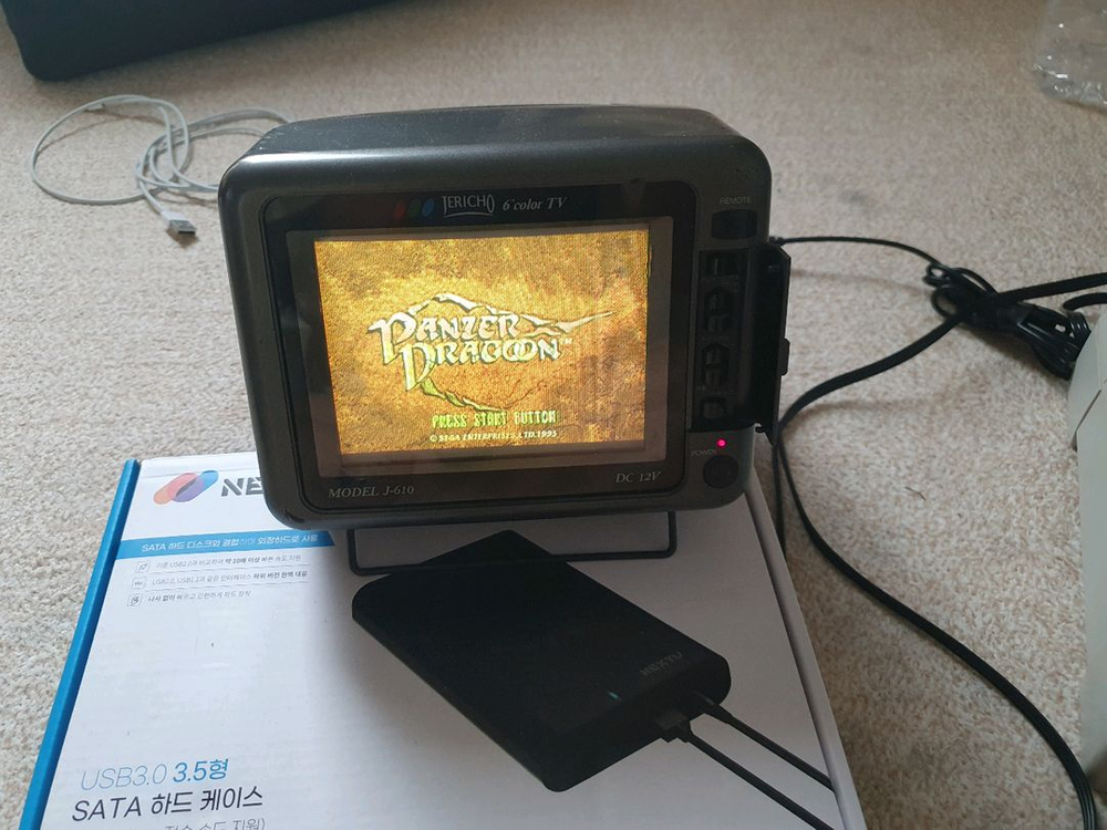 레트로 게임용 6인치 CRT tv 판매--6