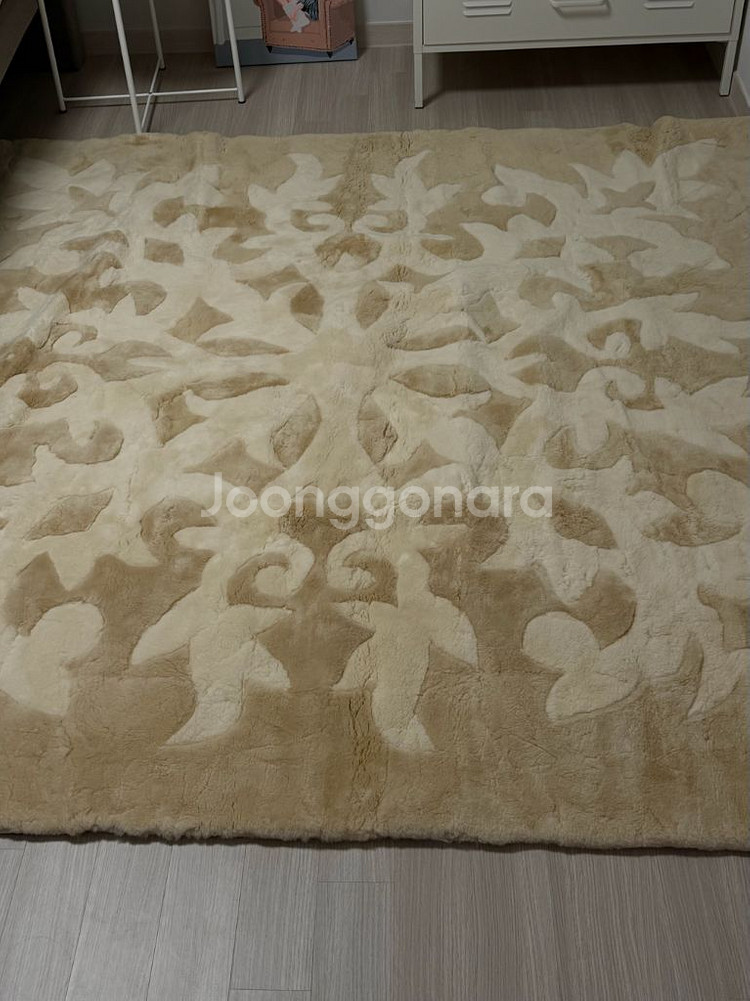 호주 직구입 천연 양모 러그 카페트--3