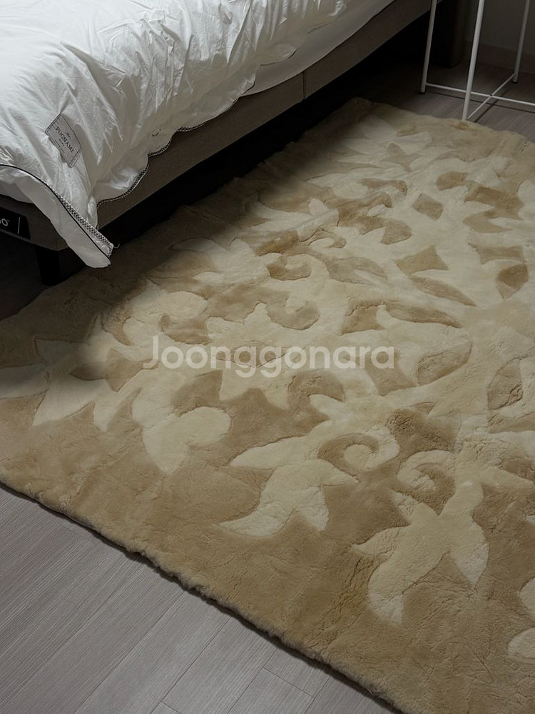 호주 직구입 천연 양모 러그 카페트--4