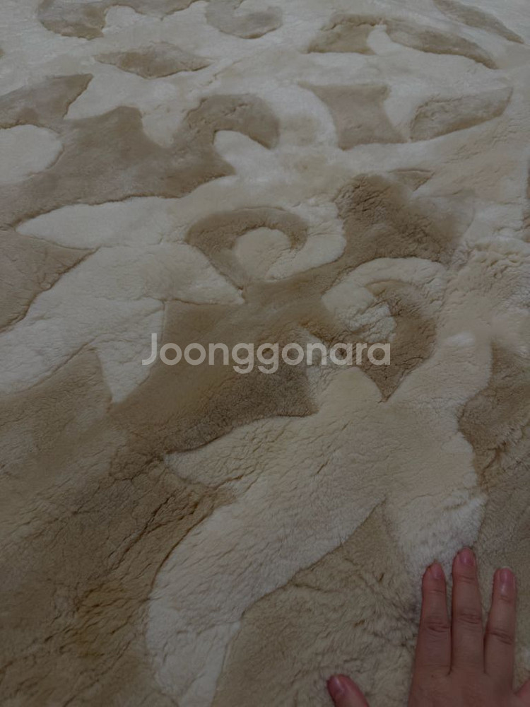 호주 직구입 천연 양모 러그 카페트--5