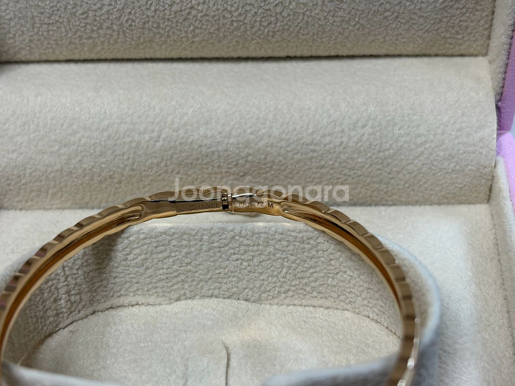 샤넬 코코크러시 st 베이지골드 팔찌(18K)--4