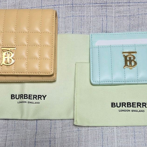 [명품] 버버리 여성지갑, 카드지갑 2종 팝니다. 정품 새제품