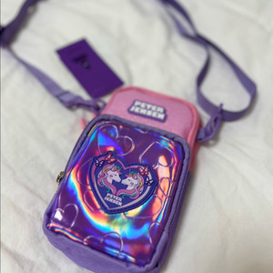 피터젠슨 유니콘 여아 핸드폰 가방(투명창)