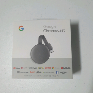 크롬캐스트 국산정품 3세대,