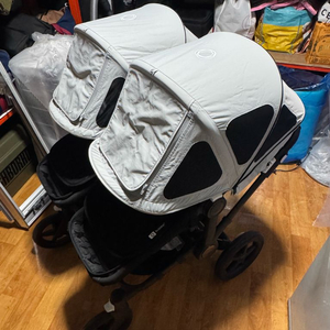 부가부 동키5 쌍둥이 유모차 이미지