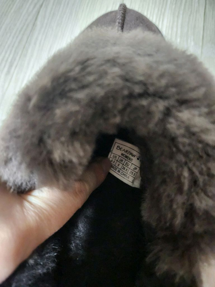 베어파우 양털 슬립온 여성 255사이즈--4