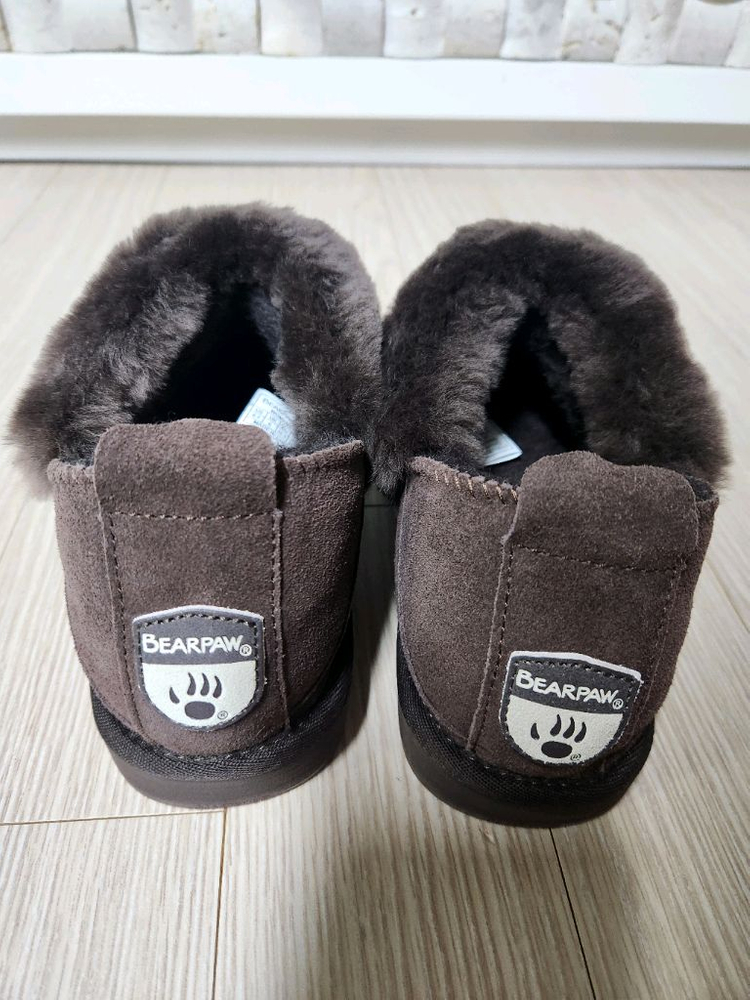베어파우 양털 슬립온 여성 255사이즈--5