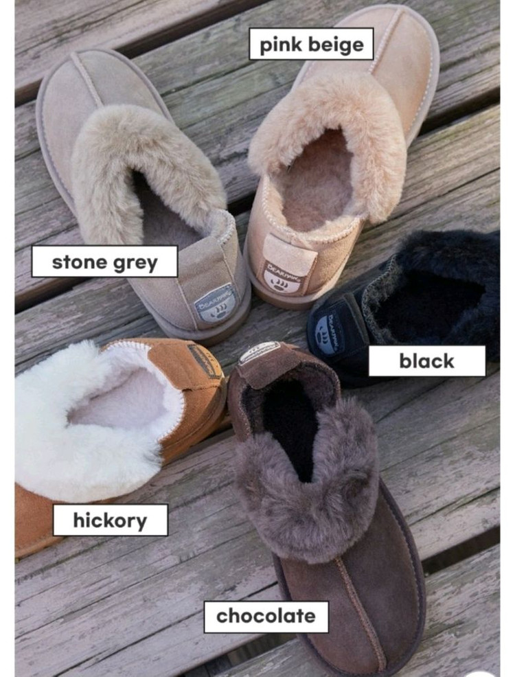 베어파우 양털 슬립온 여성 255사이즈--7