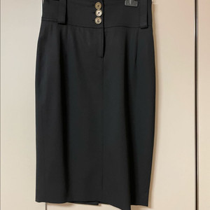버버리 블랙 스커트