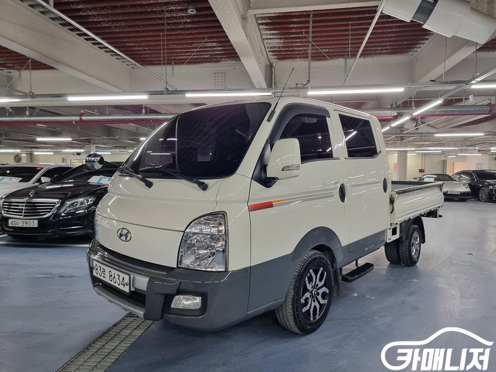 [소형화물][카고]포터2 1.0톤/더블캡/초장축/(CRDi) (6인승 /1톤) #앱특가--1