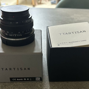 티티아티산 50mm F2 니콘z 마운트