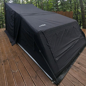 미개봉) 에어노크 에어텐트 4.6 큐브 + 전용 확장 전실 일괄 *블랙*