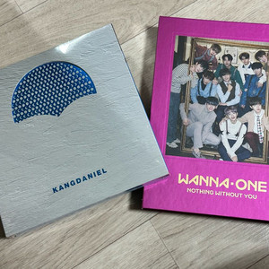 워너원 앨범 nothing without you + 강다니엘 앨범