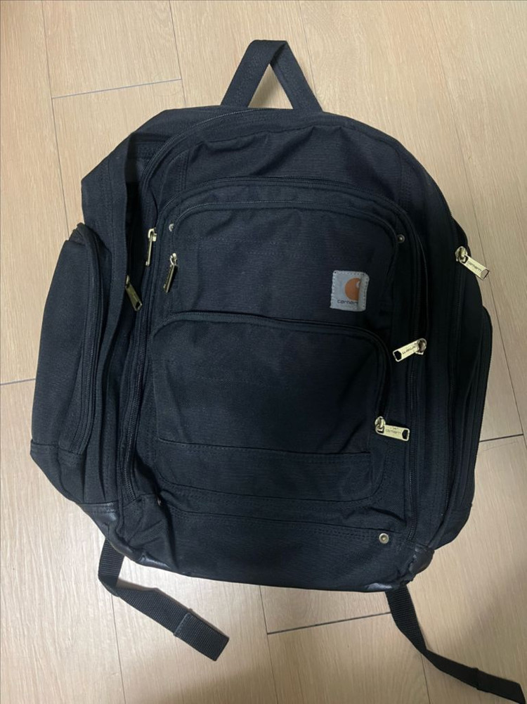 칼하트 레거시 디럭스 워크 백팩 블랙--1