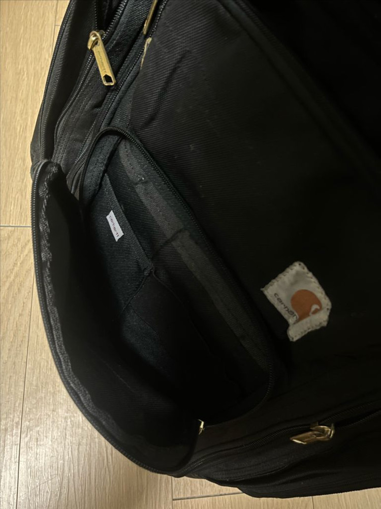 칼하트 레거시 디럭스 워크 백팩 블랙--5