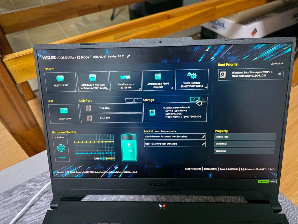ASUS TUF GAMING A15 (FA507UV-R8735T) 팝니다--8