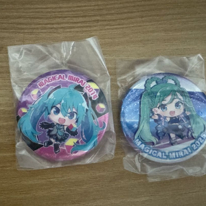 하츠네 미쿠 미니 캔뱃지 세트 미개봉