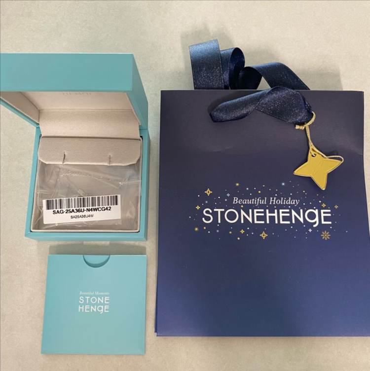 스톤헨지 브레이드 14k 목걸이 SA25A36U4W--4