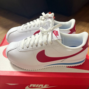 나이키 코르테즈 흰빨파 245 새상품 이미지