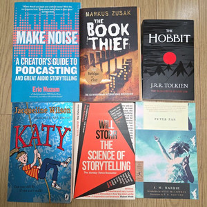 잠수네 추천 영어원서 소설 J6 J7 6권 일괄판매. Make Noise, The Book Thief, The Ho