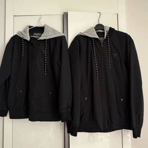 (정품)게스 커플 후드집업