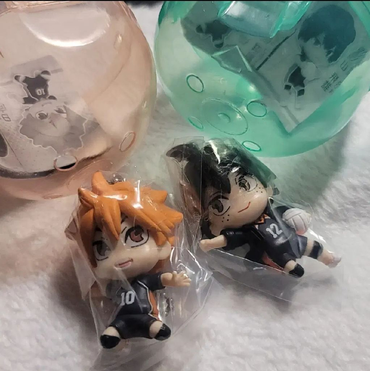 (새상품) 하이큐 키링 히나타&야마구치 2개 일괄 판매 이미지