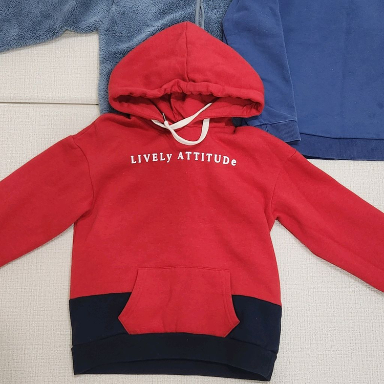 130 남아 기모티셔츠 외 후리스 쪼끼 등 유니클로--5