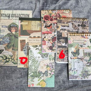 빈티지 다꾸 스티커북 이미지